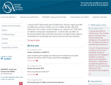 Tablet Screenshot of ansa.fr