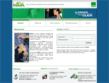 Tablet Screenshot of mida.ansa.it