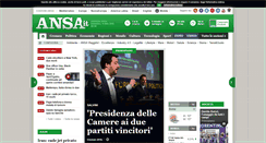 Desktop Screenshot of ansa.it